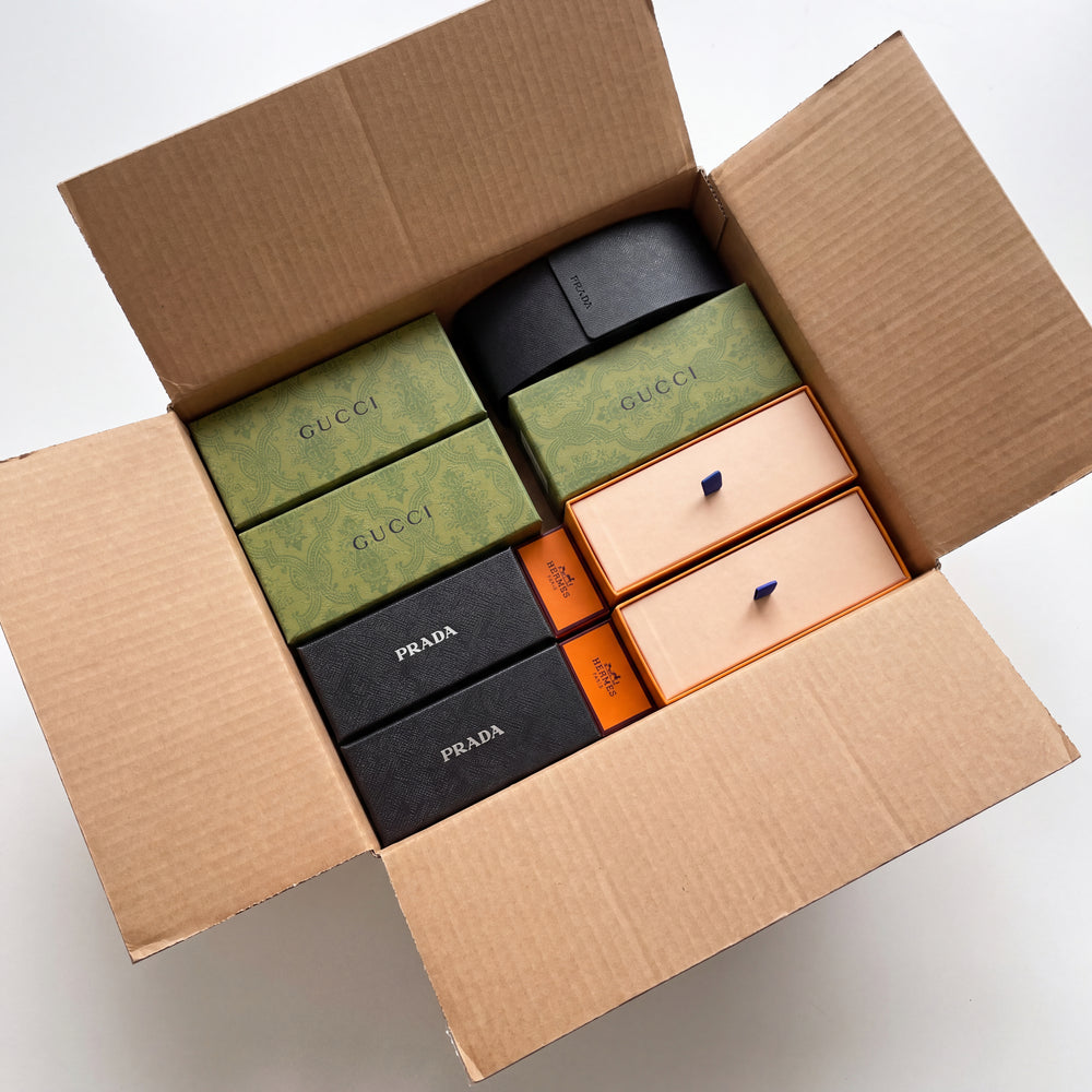 DESIGNER GLASSES BOX