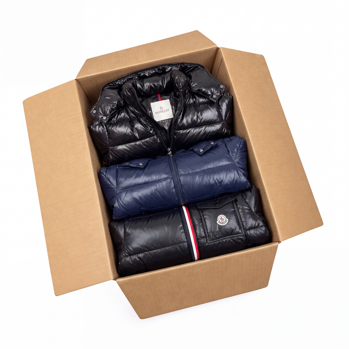 M0NCLEAR PUFFER JACKET BOX